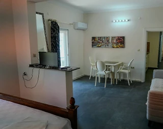 Kemer Çamyuva'da Modern Tasarımlı, Ortak Havuzlu, 1+0 Suite Daire - 2