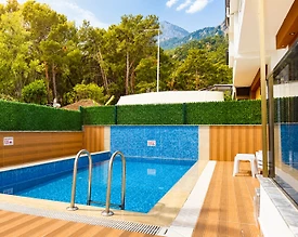 Kemer Göynük'te Çekirdek Ailelere Uygun, Özel Havuzlu, Modern Villa - 3