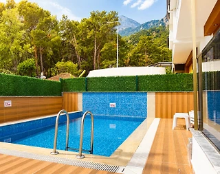 Kemer Göynük'te Çekirdek Ailelere Uygun, Özel Havuzlu, Modern Villa - 4