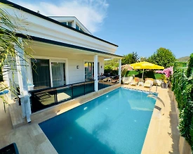 Kemer Arslanbucak'ta Yeşillikler İçerisinde, Özel Havuzlu, Lüks Villa - 2