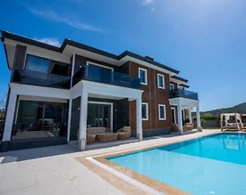 Kemer Tekirova'da Deniz Yakın, Sakin Konumda, Lüks Ev - 3