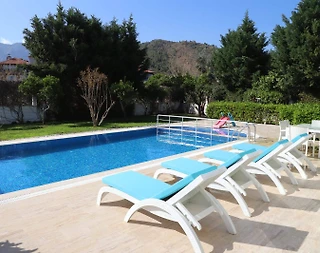 Kemer'de Doğa İle İç İçe, Özel ve Çocuk Havuzlu, Bahçeli Villa - 5