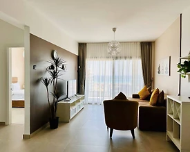 Kıbrıs İskele'de Muhteşem Tesis'te, Ortak Havuzlu, 1+1 Kiralık Daire - 2