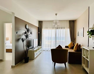 Kıbrıs İskele'de Muhteşem Tesis'te, Ortak Havuzlu, 1+1 Kiralık Daire - 2