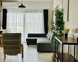 Kıbrıs İskele'de Muhteşem Tesis'te, Ortak Havuzlu, 1+1 Kiralık Daire - 2