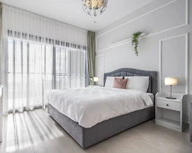 Kıbrıs İskele'de Deniz Manzaralı, Ortak Havuzlu, Tatil Dairesi - 3