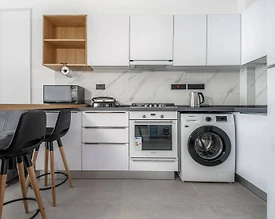 Kıbrıs İskele'de Deniz Manzaralı, Ortak Havuzlu, Tatil Dairesi - 2