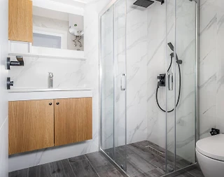 Kıbrıs İskele'de Deniz Manzaralı, Ortak Havuzlu, Tatil Dairesi - 4