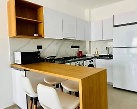 Kıbrıs İskele’de Tesis İçerisinde, Ortak Havuzlu, Modern Daire - 3