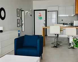 Kıbrıs İskele’de Deniz Manzaralı, Tesis İçerisinde, 1+1 Daire - 3