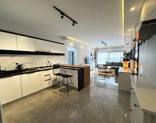 Kıbrıs İskele’de Deniz Manzaralı, Ortak Havuzlu, 2+1 Daire - 5