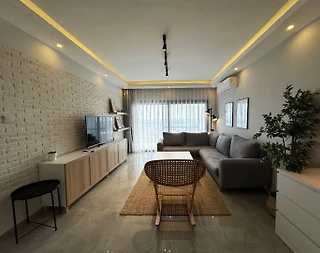 Kıbrıs İskele’de Deniz Manzaralı, Ortak Havuzlu, 2+1 Daire - 2