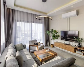 Kıbrıs İskele’de Deniz Manzaralı, Ortak Havuzlu, 2+1 Daire - 2