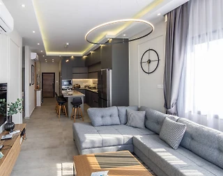 Kıbrıs İskele’de Deniz Manzaralı, Ortak Havuzlu, 2+1 Daire - 3