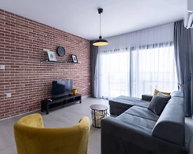 Kıbrıs İskele'de Deniz Manzaralı, Ortak Havuzlu, Tatil Dairesi - 3