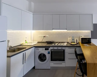 Kıbrıs İskele'de Deniz Manzaralı, Ortak Havuzlu, Tatil Dairesi - 5