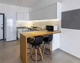 Kıbrıs İskele'de Deniz Manzaralı, Ortak Havuzlu, Tatil Dairesi - 4