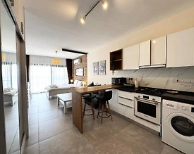 Kıbrıs İskele’de Ortak Havuzlu, Tesis İçerisinde, Ferah Daire - 3