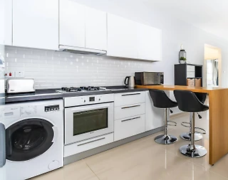 Kıbrıs İskele'de Muhteşem Tesis'te, Ortak Havuzlu, 1+1 Kiralık Daire - 5