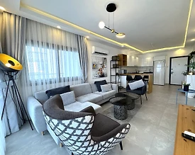 Kıbrıs İskele’de Kısmi Deniz Manzaralı, Tesis İçerisinde, Kiralık Daire - 3