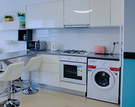 Kıbrıs İskele'de Balayı Çiftlerine Uygun, Ortak Havuzlu, 1+1 Daire - 2