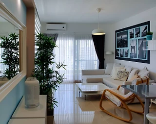 Kıbrıs İskele'de Balayı Çiftlerine Uygun, Ortak Havuzlu, 1+1 Daire - 3