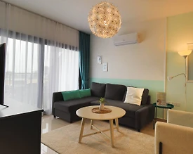 Kıbrıs İskele’de Havuz Manzaralı, Ortak Havuzlu, Konforlu Daire - 3