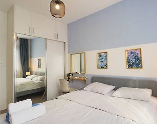 Kıbrıs İskele’de Havuz Manzaralı, Ortak Havuzlu, Konforlu Daire - 5