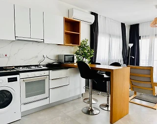 Kıbrıs İskele'de Deniz Manzaralı, Ortak Havuzlu, Tatil Dairesi - 3