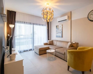 Kıbrıs İskele’de Tesis İçerisinde, Havuz Manzaralı, 1+1 Daire - 1