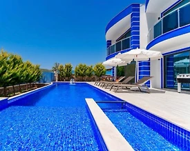 Kaş Sarıbelen'de Sakin Konumda, Özel Havuzlu, Kiralık Villa - 2