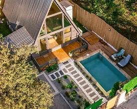 Sapanca Kırkpınar'da Sakin Konumda, Isıtmalı Havuzlu, Modern Bungalov - 2