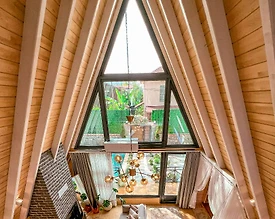 Sapanca Kırkpınar'da Sakin Konumda, Isıtmalı Havuzlu, Modern Bungalov - 3