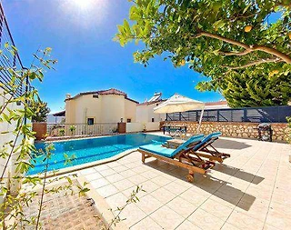 Kaş Kalkan'da Panoramik Deniz Manzaralı, Özel Havuzlu Kiralık Villa - 3