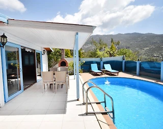 Kaş İslamlar'da Sakin Konumda, Özel Havuzlu, Şık Balayı Villası - 3