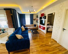 Konyaaltı Gürsu'da Deniz Manzaralı, Plaja Yakın, 3+1 Kiralık Suit - 2