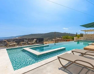 Kalkan Kördere'de Kalabalık Ailelere Uygun, Özel Havuzlu, Lüks Villa - 4