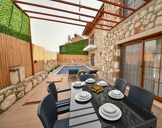 Muğla Seydikemer'de Sakin Konumda, Özel Havuzlu, Şık Villa - 4