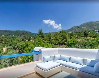 Kaş İslamlar'da Doğayla İç İçe, Özel Havuzlu, Lüks Villa - 5