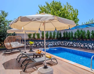 Kaş Çavdır'da Balayı Çiftleri İçin Uygun, Özel Havuzlu, Modern Villa - 5