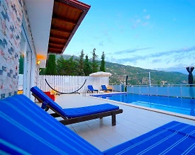 Kaş İslamlar'da Büyüleyici Doğa İçerisinde, Özel Havuzlu, Lüks Villa - 3