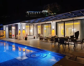 Kaş İslamlar'da Balayı Çiftlerine Uygun, Özel Havuzlu, Konforlu Villa - 1