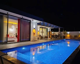 Kaş İslamlar'da Balayı Çiftlerine Uygun, Özel Havuzlu, Konforlu Villa - 2