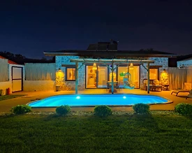 Fethiye Kayaköy'de Balayı Çiftlerine Uygun, Özel Havuzlu, 2 Kişilik Villa - 2