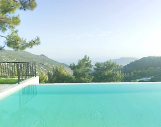 Kaş İslamlar'da Çekirdek Ailelere Uygun, Özel Havuzlu Modern Villa - 4