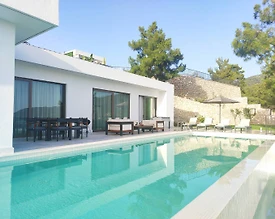 Kaş İslamlar'da Çekirdek Ailelere Uygun, Özel Havuzlu Modern Villa - 3