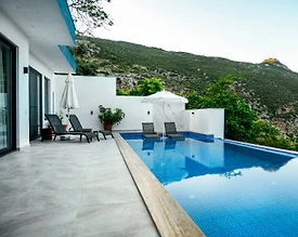 Kaş İslamlar'da Küçük Ailelere Uygun, Özel Havuzlu, 2+1 Villa - 3