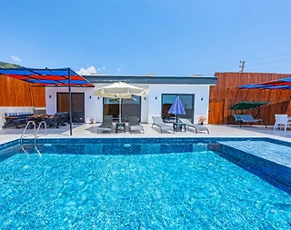 Kaş Çavdır'da Çekirdek Ailelere Uygun, Özel Havuzlu, Kiralık Villa - 5