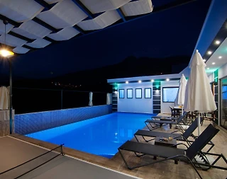 Kaş İslamlar'da Doğa İçerisinde, Özel Havuzlu, 4 Kişilik Villa - 5