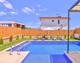 Kaş Andifli'de Muhteşem Doğa İçerisinde, Özel Havuzlu, Şık Villa - 5